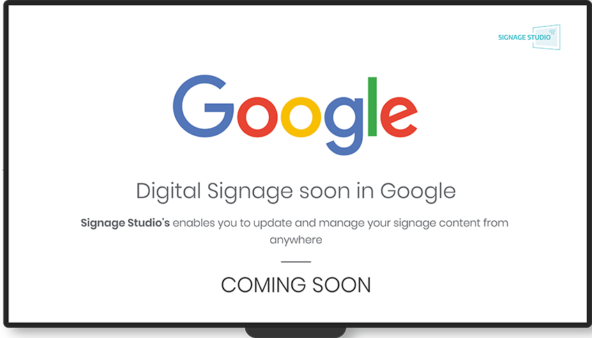 google-digital-signage